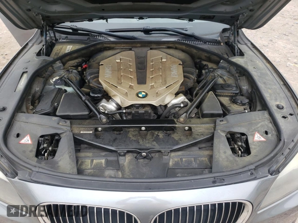2010 BMW 7 Series 750Li xDrive with VIN WBAKC8C56ACY68961, listed as a Copart auction lot 62660015 with 180,567 mi miles and Clean title. Bid and sale history available at DreamBid. Image 11.