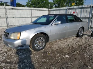 2002 Cadillac DeVille DTS z VIN 1G6KF57942U110878, wystawiony jako Copart lot #57000015 z przebiegiem 224 318 mil mil oraz Szkoda całkowita • Salvage title. Historia ofert i sprzedaży dostępna na DreamBid. Obrazek 1.