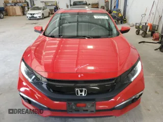 2020 Honda Civic Sedan EX with VIN 2HGFC1F38LH682345, listed as a Copart auction lot 52655705 with 52,556 mi miles and Salvage Title. Bid and sale history available at carsss.com. Image 5.