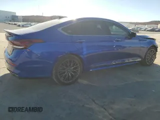 2020 Genesis G80 3.3T Sport with VIN KMTFN4JB3LU334637, listed as a Copart auction lot 84690494 with 111,403 mi miles and Salvage Title. Bid and sale history available at carsss.com. Image 3.
