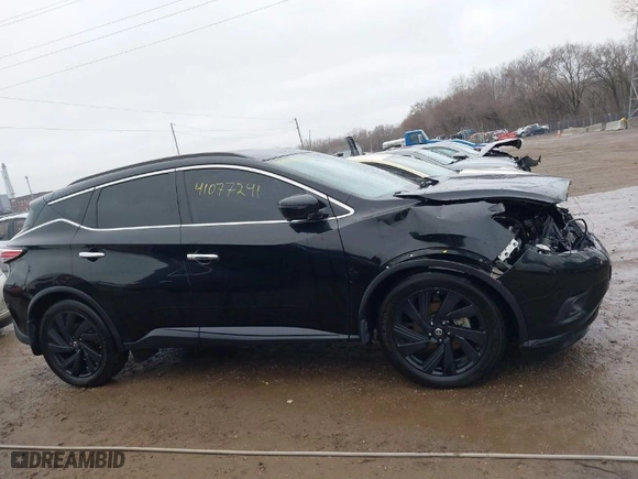 2018 Nissan Murano S with VIN 5N1AZ2MG9JN144868, listed as a IAAI auction lot 41077241 with NaN miles. Bid and sale history available at carsss.com. Image 13.