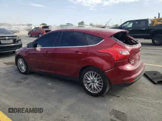 2014 Ford Focus Titanium with VIN 1FADP3N25EL118551, listed as a Copart auction lot 59814515 with 160,813 mi miles and Salvage title. Bid and sale history available at DreamBid. Image 2.