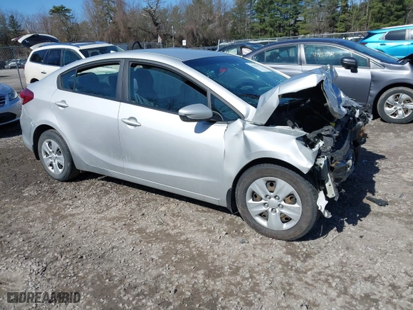 2018 Kia Forte LX with VIN 3KPFL4A76JE248895, listed as a IAAI auction lot 41836377 with 111,473 mi miles. Bid and sale history available at carsss.com. Image 1.