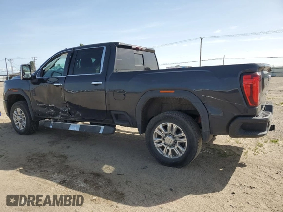 2020 GMC Sierra 2500HD Denali z VIN 1GT49REY7LF110457, wystawiony jako Copart lot #51105705 z przebiegiem 108 299 mil mil oraz Szkoda całkowita • Salvage title. Historia ofert i sprzedaży dostępna na DreamBid. Obrazek 2.