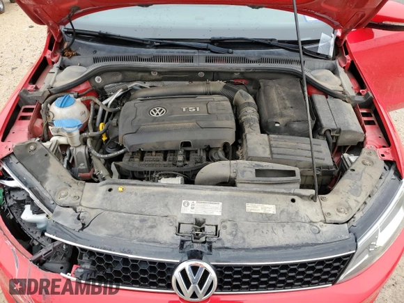 2013 Volkswagen Jetta Autobahn with VIN 3VW4S7AJ7DM455052, listed as a Copart auction lot 44171485 with 56,707 mi miles and Salvage title. Bid and sale history available at DreamBid. Image 13.