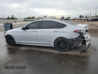 2019 Genesis G80 3.3T Sport with VIN KMTFN4JB7KU306127, listed as a Copart auction lot 86709364 with 51,923 mi miles and Non Repairable. Bid and sale history available at carsss.com. Image 2.