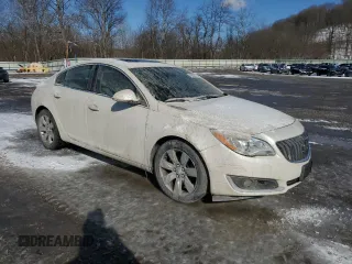 2015 Buick Regal Premium II with VIN 2G4GR5GX2F9125158, listed as a Copart auction lot 45643015 with 85,567 mi miles and Salvage Title. Bid and sale history available at carsss.com. Image 4.