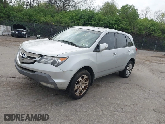2009 Acura MDX Tech/Entertainment Pkg with VIN 2HNYD28429H523839, listed as a IAAI auction lot 42086231 with 203,211 mi miles. Bid and sale history available at carsss.com. Image 2.
