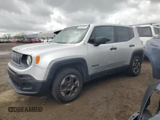 2015 Jeep Renegade Sport with VIN ZACCJBAT5FPC21353, listed as a Copart auction lot 50152355 with 195,175 mi miles and Salvage Title. Bid and sale history available at DreamBid. Image 1.