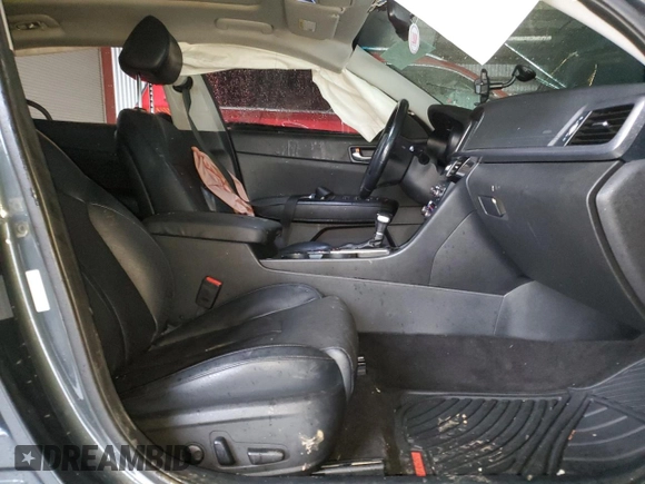 2016 Kia Optima EX with VIN 5XXGU4L34GG011365, listed as a Copart auction lot 43855975 with 110,313 mi miles and Non Repairable. Bid and sale history available at carsss.com. Image 7.