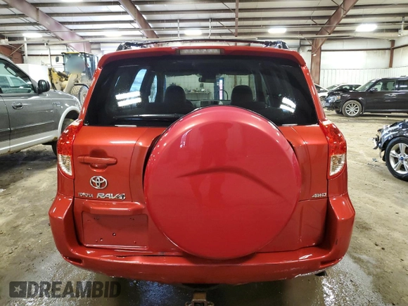 2007 Toyota RAV4 with VIN JTMBD33V575116023, listed as a Copart auction lot 50696155 with 195,933 mi miles and Clean Title. Bid and sale history available at carsss.com. Image 6.