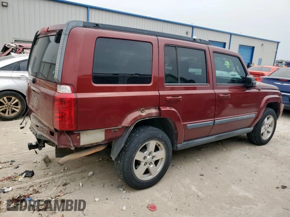 2007 Jeep Commander Sport z VIN 1J8HG48K27C697717, wystawiony jako Copart lot #53550395 z przebiegiem 288 452 mil mil oraz Szkoda całkowita • Salvage title. Historia ofert i sprzedaży dostępna na DreamBid. Obrazek 3.