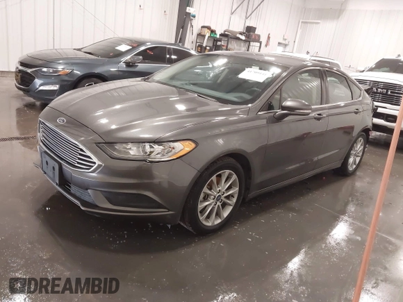 2017 Ford Fusion SE with VIN 3FA6P0HDXHR252448, listed as a IAAI auction lot 41709141 with 111,501 mi miles. Bid and sale history available at carsss.com. Image 2.