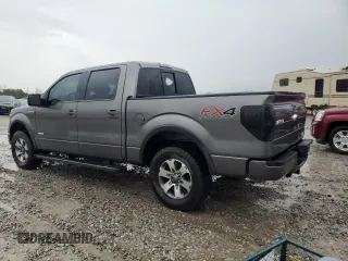 2012 Ford F-150 XL with VIN 1FTFW1ETXCFC20538, listed as a Copart auction lot 58801535 with 204,724 mi miles and Salvage title. Bid and sale history available at DreamBid. Image 2.