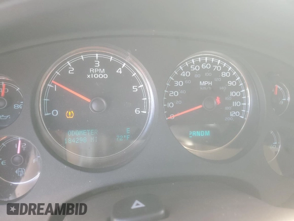 2013 Chevrolet Suburban LT with VIN 1GNSCJE01DR227690, listed as a Copart auction lot 48963485 with 184,298 mi miles and Salvage Title. Bid and sale history available at carsss.com. Image 9.