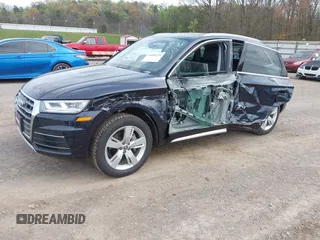 2019 Audi Q5 Premium Plus with VIN WA1BNAFY9K2144483, listed as a IAAI auction lot 41898239 with 54,676 mi miles. Bid and sale history available at carsss.com. Image 17.