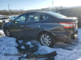 2013 Nissan Sentra S with VIN 3N1AB7AP1DL639521, listed as a Copart auction lot 41468625 with 127,997 mi miles and Non Repairable. Bid and sale history available at DreamBid. Image 2.