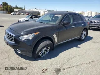 2014 Infiniti QX70 с VIN JN8CS1MU5EM452119, выставлен на аукционе Copart как лот 64243875 с пробегом 81 027 миль миль и Списание • Salvage title. История ставок и продаж доступна на DreamBid. Изображение 1.
