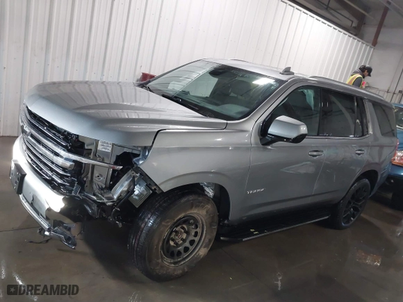 2023 Chevrolet Tahoe LT with VIN 1GNSKNKDXPR504598, listed as a IAAI auction lot 41383754 with 23,033 mi miles. Bid and sale history available at carsss.com. Image 15.