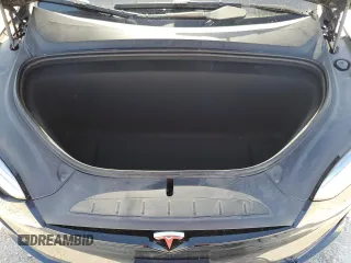 2023 Tesla Model X with VIN 7SAXCDE5XPF422163, listed as a Copart auction lot 52573185 with Not Provided miles and Salvage Title. Bid and sale history available at DreamBid. Image 11.