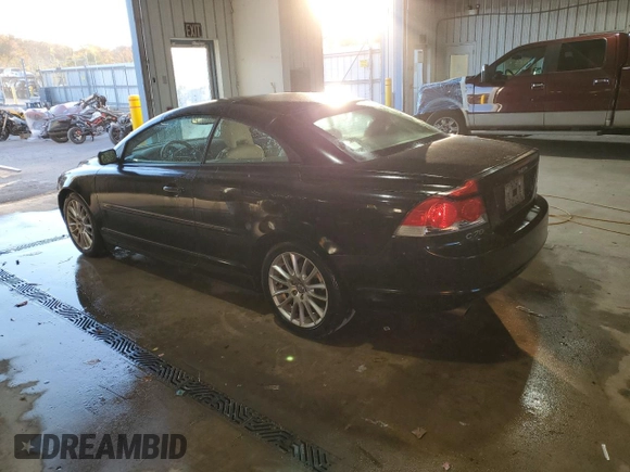 2006 Volvo C70 with VIN YV1MC68286J006286, listed as a Copart auction lot 77480254 with 66,154 mi miles and Salvage Title. Bid and sale history available at carsss.com. Image 2.