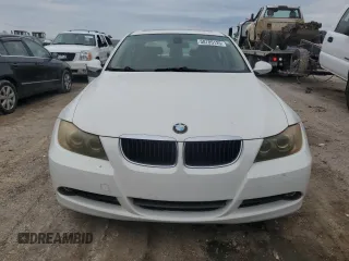 2007 BMW 3 Series 328i with VIN WBAVA37577NL15653, listed as a Copart auction lot 58705125 with 189,255 mi miles and Salvage title. Bid and sale history available at DreamBid. Image 5.