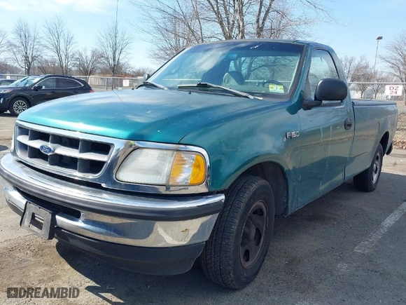 1998 Ford F-150 Standard with VIN 1FTZF1723WNC12776, listed as a IAAI auction lot 41599872 with 125,007 mi miles. Bid and sale history available at carsss.com. Image 2.