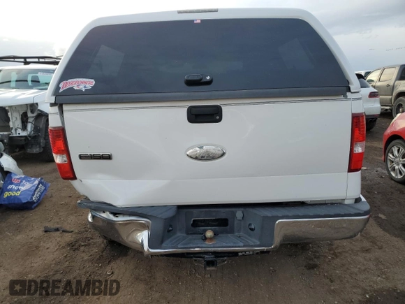 2007 Ford F-150 XLT with VIN 1FTRW14W47KC40614, listed as a Copart auction lot 42415565 with 295,398 mi miles and Salvage title. Bid and sale history available at DreamBid. Image 6.