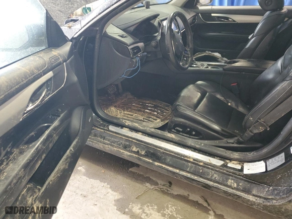 2015 Cadillac ATS Coupe Luxury AWD with VIN 1G6AH1RX8F0141381, listed as a Copart auction lot 45933815 with 142,161 mi miles and Salvage Title. Bid and sale history available at carsss.com. Image 8.