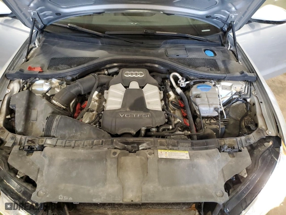 2014 Audi A6 3.0T Premium Plus with VIN WAUFGAFC8EN004107, listed as a Copart auction lot 52876475 with 141,508 mi miles and Clean Title. Bid and sale history available at carsss.com. Image 12.