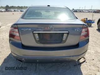 2004 Acura TL with VIN 19UUA66204A025105, listed as a Copart auction lot 52652255 with 154,695 mi miles and Salvage Title. Bid and sale history available at carsss.com. Image 6.
