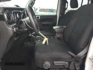 2022 Jeep Wrangler Unlimited Willys with VIN 1C4HJXDN9NW242045, listed as a Copart auction lot 59857985 with 34,970 mi miles and Salvage title. Bid and sale history available at DreamBid. Image 7.