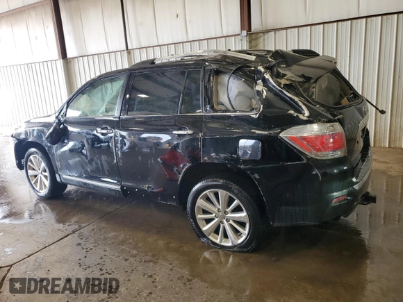 2012 Toyota Highlander Hybrid Limited with VIN JTEDC3EH3C2008879, listed as a Copart auction lot 52225555 with 0 mi miles and Salvage Title. Bid and sale history available at carsss.com. Image 2.
