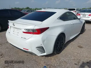 2015 Lexus RC 350 F Sport with VIN JTHHE5BC4F5008864, listed as a IAAI auction lot 42624291 with 103,427 mi miles and . Bid and sale history available at DreamBid. Image 4.