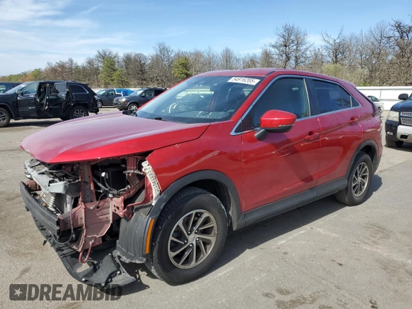 2022 Mitsubishi Eclipse Cross ES with VIN JA4ATUAA7NZ069789, listed as a Copart auction lot 54916205 with 49,021 mi miles and Salvage title. Bid and sale history available at DreamBid. Image 1.