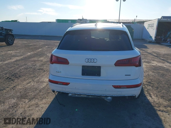 2020 Audi Q5 Premium with VIN WA1ANAFY0L2108873, listed as a IAAI auction lot 41310070 with 61,868 mi miles. Bid and sale history available at carsss.com. Image 16.