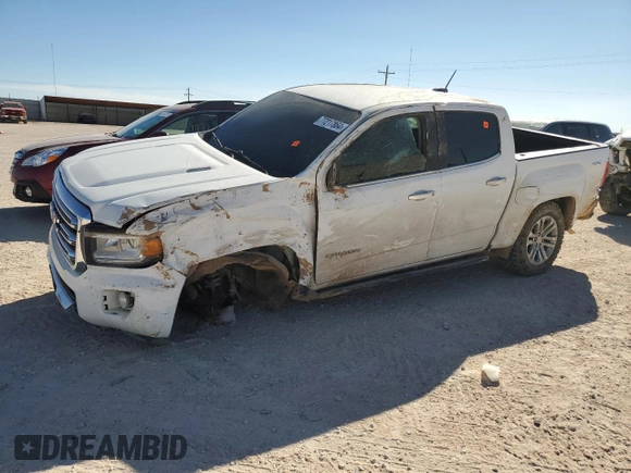 2017 GMC Canyon 4WD SLT with VIN 1GTP6DE18H1301885, listed as a Copart auction lot 77217864 with 119,413 mi miles and Salvage Title. Bid and sale history available at carsss.com. Image 1.