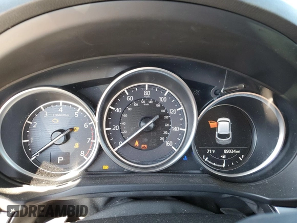 2018 Mazda CX-5 Touring with VIN JM3KFACM6J0400293, listed as a Copart auction lot 48547615 with 89,034 mi miles and Salvage Title. Bid and sale history available at carsss.com. Image 9.