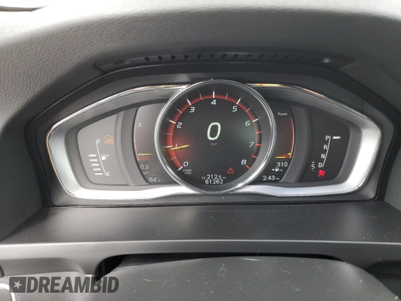 2018 Volvo S60 Inscription with VIN LYV402HK3JB168867, listed as a Copart auction lot 50984625 with 61,262 mi miles and Salvage Title. Bid and sale history available at carsss.com. Image 9.