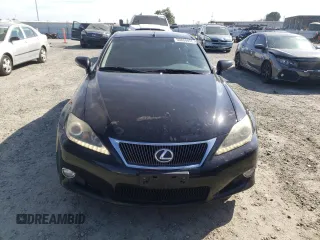 2011 Lexus IS 250 C with VIN JTHFF2C23B2515419, listed as a Copart auction lot 50800855 with 170,079 mi miles and Salvage title. Bid and sale history available at DreamBid. Image 5.