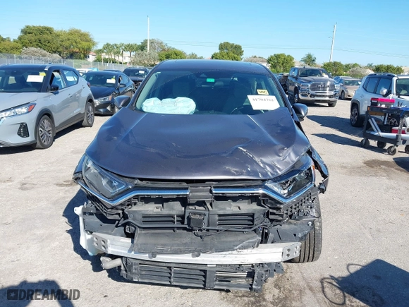2022 Honda CR-V EX with VIN 7FARW1H54NE002276, listed as a IAAI auction lot 41704761 with 13,044 mi miles. Bid and sale history available at carsss.com. Image 6.