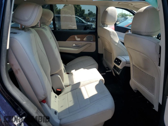 2021 Mercedes-Benz GLS 450 with VIN 4JGFF5KEXMA442665, listed as a Copart auction lot 62712424 with 24,449 mi miles and Salvage Title. Bid and sale history available at DreamBid. Image 11.