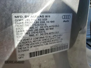 2011 Audi Q7 3.0L TDI Prestige with VIN WA1VMAFEXBD000774, listed as a Copart auction lot 84249754 with 157,822 mi miles and Clean Title. Bid and sale history available at carsss.com. Image 13.