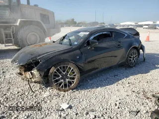 2015 Lexus RC 350 F Sport z VIN JTHHE5BC0F5000373, wystawiony jako Copart lot #52187075 z przebiegiem Nie podano mil oraz Szkoda całkowita • Salvage title. Historia ofert i sprzedaży dostępna na DreamBid. Obrazek 1.
