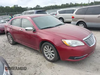 2013 Chrysler 200 Limited with VIN 1C3CCBCG1DN598685, listed as a IAAI auction lot 42085371 with 167,049 mi miles and . Bid and sale history available at carsss.com. Image 1.