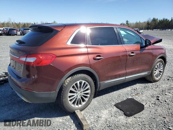 2016 Lincoln MKX Select z VIN 2LMTJ8KRXGBL72880, wystawiony jako Copart lot #56479595 z przebiegiem 187 629 mil mil oraz Nie do naprawy • Non repairable. Historia ofert i sprzedaży dostępna na DreamBid. Obrazek 3.