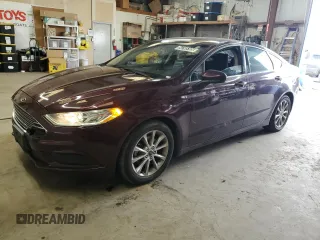 2017 Ford Fusion SE with VIN 3FA6P0HD0HR299617, listed as a Copart auction lot 54745165 with 124,594 mi miles and Clean title. Bid and sale history available at DreamBid. Image 1.
