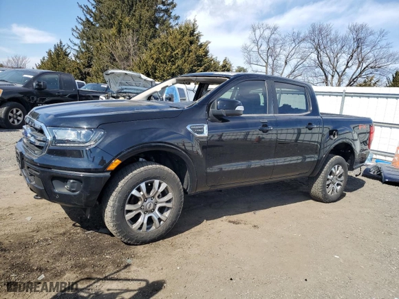 2020 Ford Ranger XL with VIN 1FTER4FH7LLA14075, listed as a Copart auction lot 46241805 with 98,441 mi miles and Salvage Title. Bid and sale history available at carsss.com. Image 1.