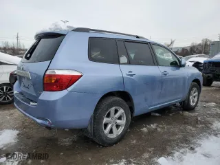 2009 Toyota Highlander with VIN JTEES41A692134006, listed as a Copart auction lot 87898495 with 204,877 mi miles and Salvage Title. Bid and sale history available at carsss.com. Image 3.