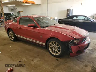 2011 Ford Mustang V6 with VIN 1ZVBP8AM0B5147717, listed as a Copart auction lot 65733365 with 233,357 mi miles and Salvage title. Bid and sale history available at DreamBid. Image 4.